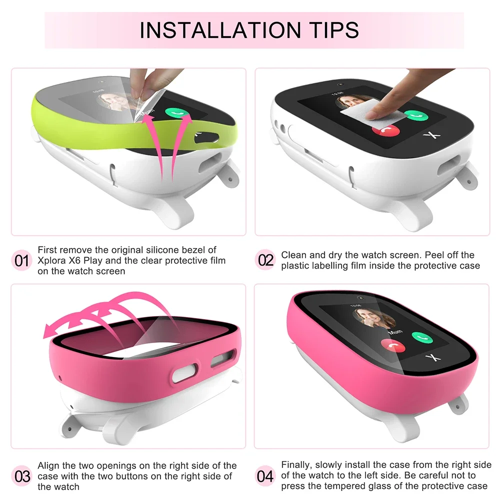Case voor Xploar X6 Play Kids  - Smart Watch Kids recensie en prijs