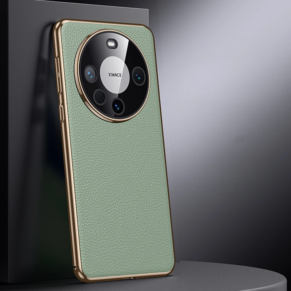 Luxe handgemaakte leren hoes v - Huawei Nova 12 recensie en prijs