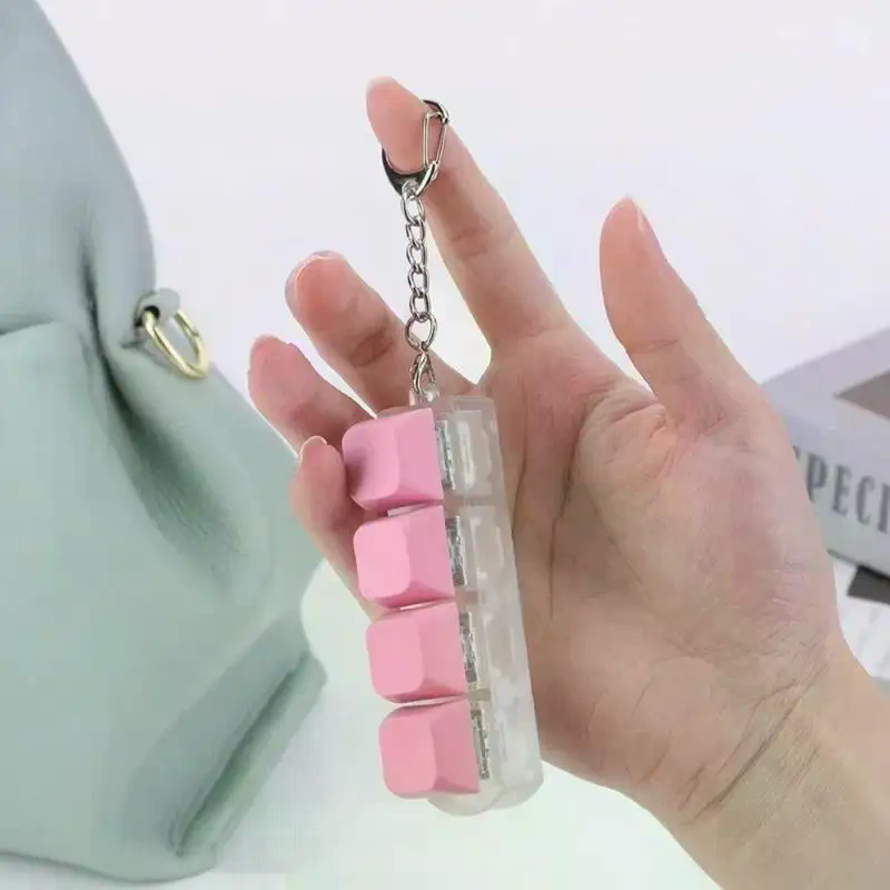 Mini 4-toetsen vingerkeyboard  - Electronics Gadgets Sale recensie en prijs