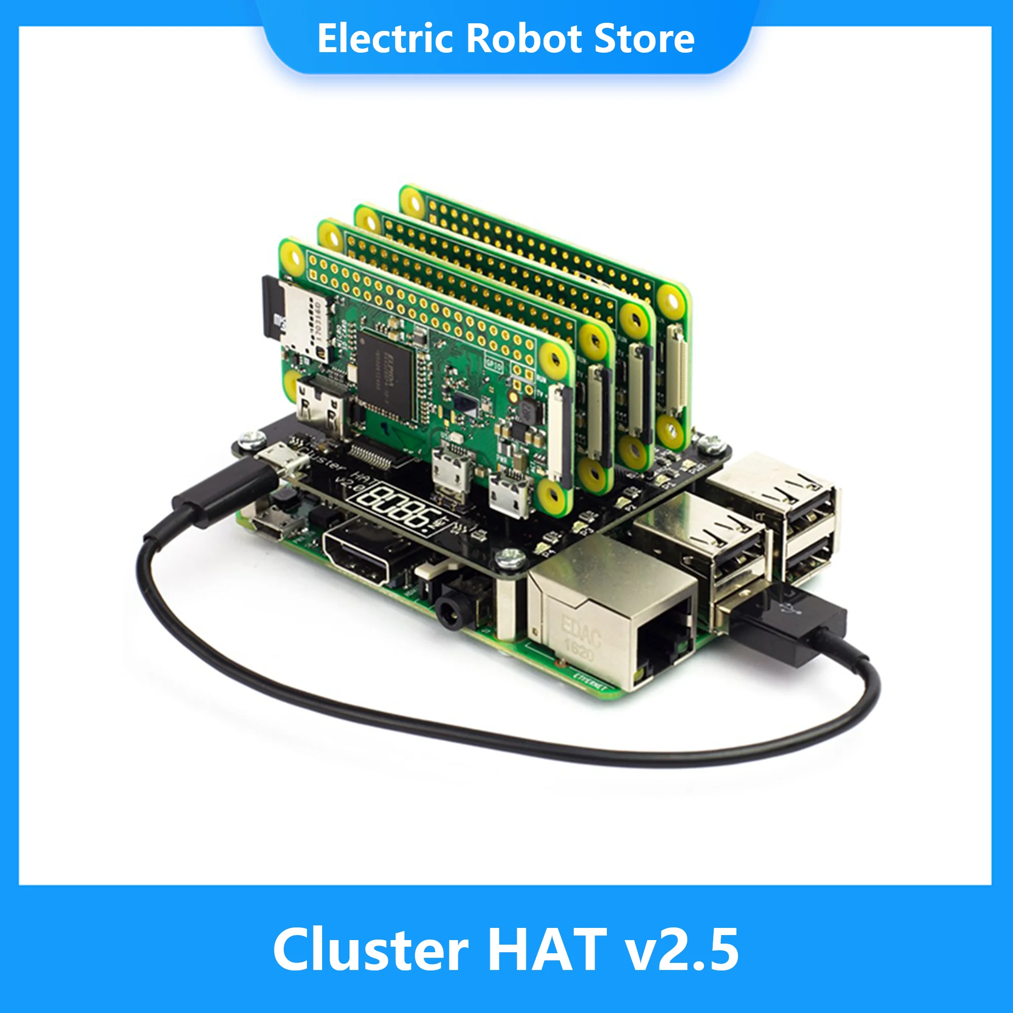 Cluster HAT v2.5 Geconfigureer - Electronics Or Gadgets recensie en prijs