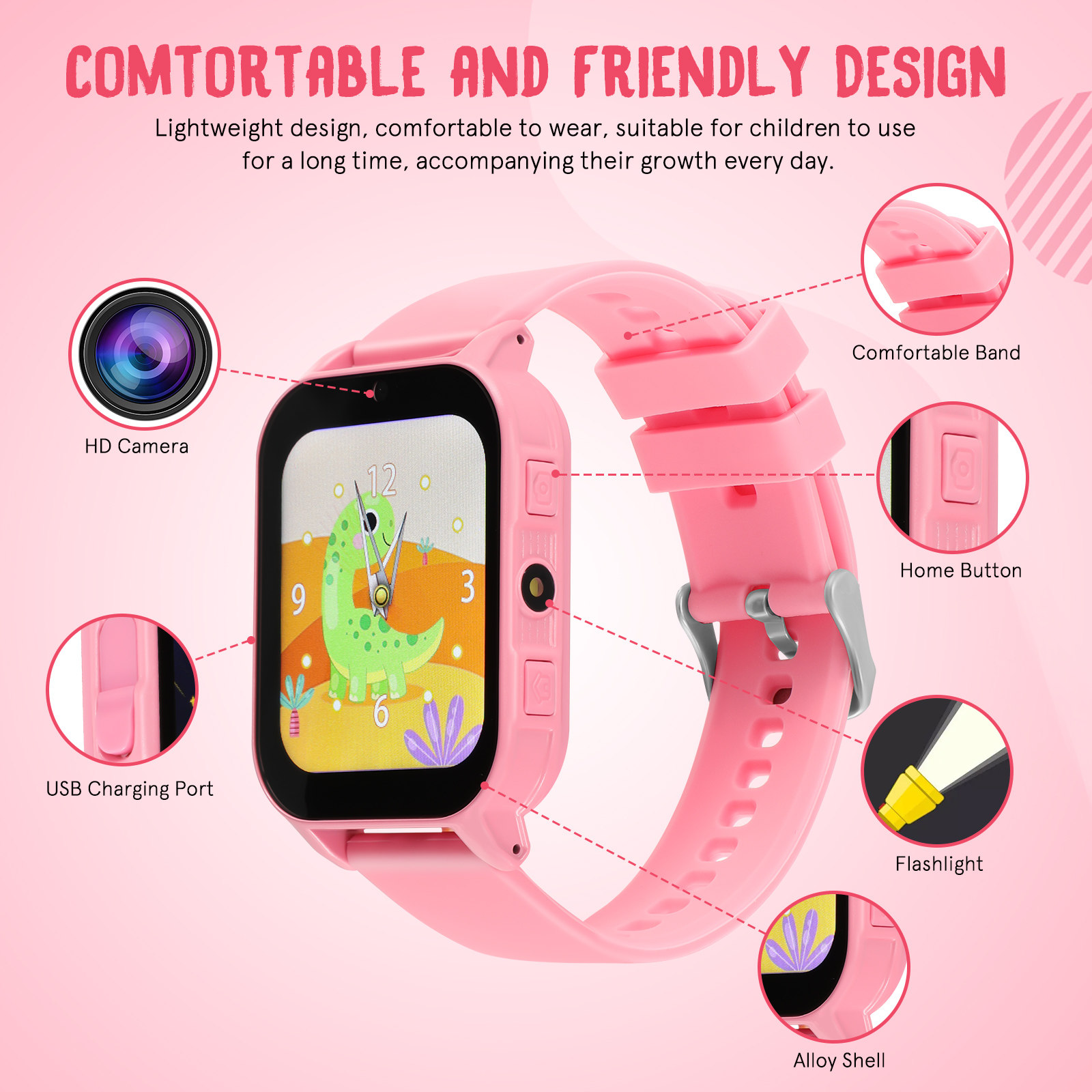 Kinderhorloge met spelletjes,  - Smart Watch Kids recensie en prijs
