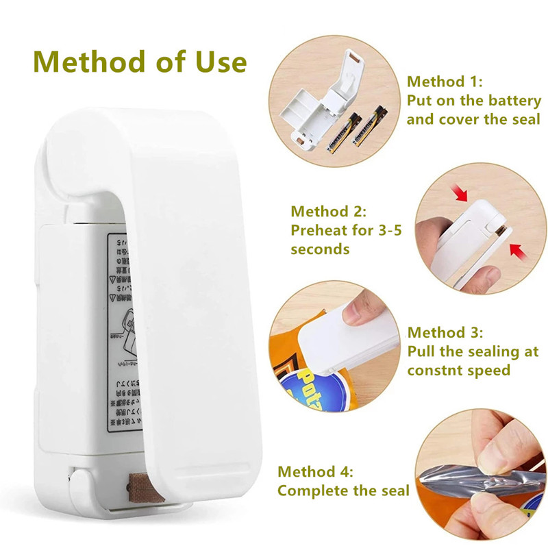 Draagbare Tas Heat Sealer Plas - Electronics Gadgets Sale recensie en prijs