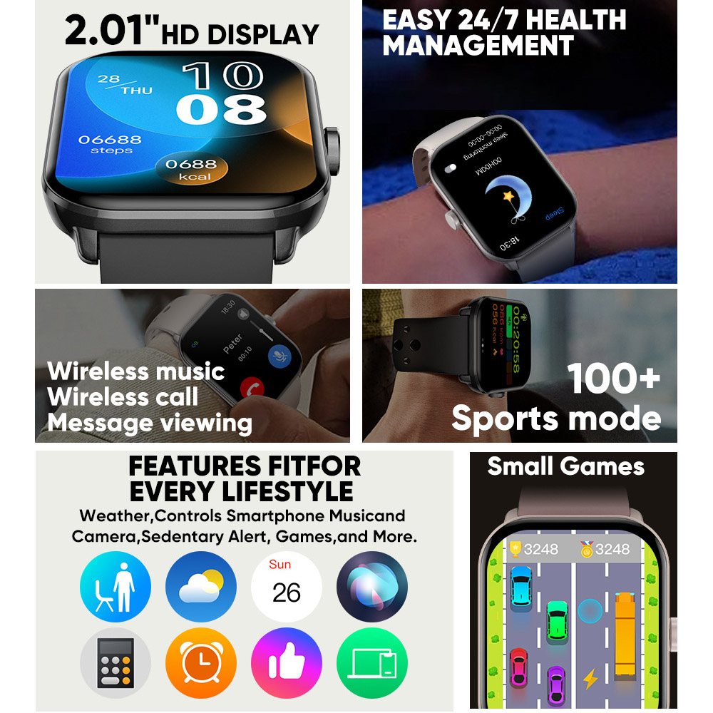Sport Smartwatch Fitness Track - Japanese Electronics Gadgets recensie en prijs